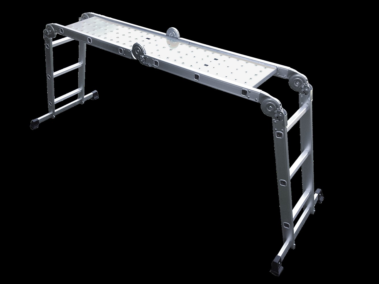 Echelle pliante multifonction MULTIPLI + 0m90/3m46 + plateforme